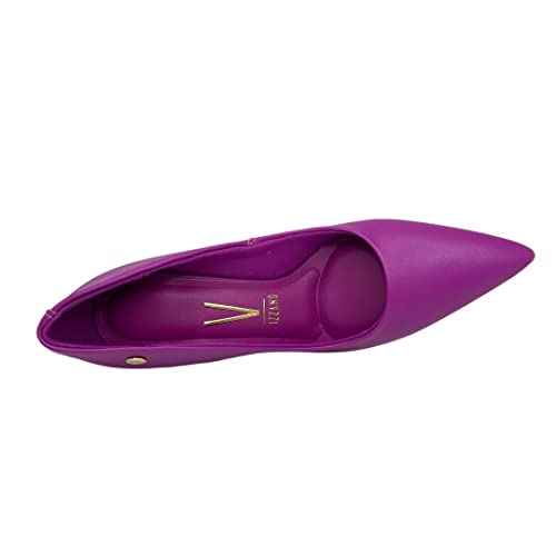 Scarpin Vizzano Salto Alto Feminino, Roxo, 34
