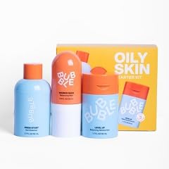 Paquete de equilibrio de 3 pasos para el cuidado de la piel, para piel normal a grasa y combinada, juego de 3