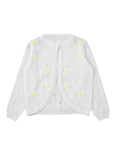 Jhaoyu Girls Long Sleeve Knit Bolero Shrugs Cardigan Sweater Wedding Party Casual Dress Cover Up3