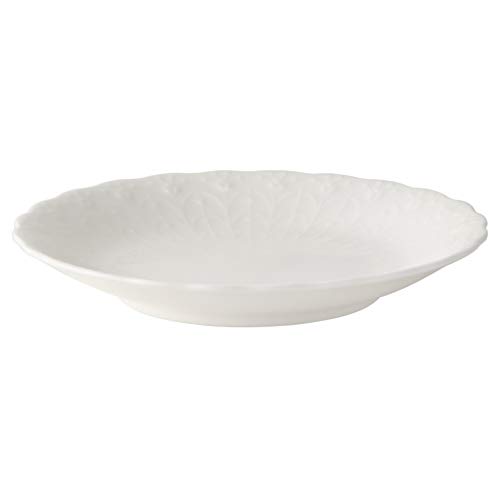 Narumi 9968-1546 Silky White, Small Plate, 4.7 inches (12 cm), Bone China