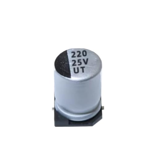 Image of 100Pcs SMD Aluminum Electrolytic Capacitor 35V 220µF 25V Size 8 * 10.2MM 8X10MM