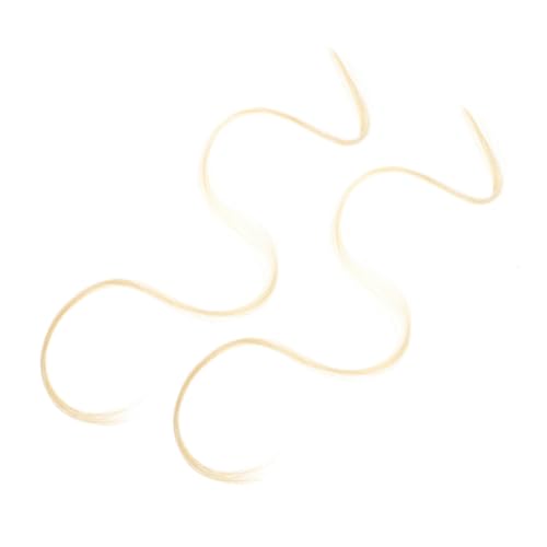 JOINPAYA 2個小提琴弓毛 馬毛製の楽器用弓毛 ヴァイオリン用交換パーツ 効