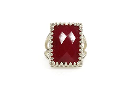 Bague Jade Argent pour les Occasions Spéciales