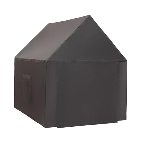 Toldo portátil para dormir infantil con tejido Oxford negro lavable y estructura plegable