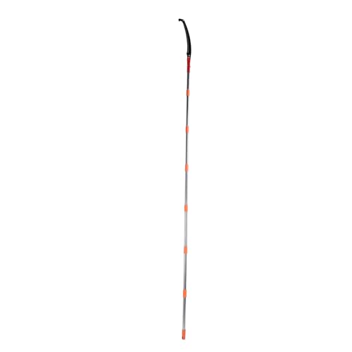 CHICIRIS Sierra de Pértiga, Podadora de árboles Extensible de Acero Inoxidable de 9,5 Pies con Hoja Segura para Recortar Ramas Altas, Herramientas de Jardinería