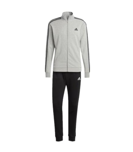 Image of adidas Men Basic 3-Stripes French Terry Track Suit