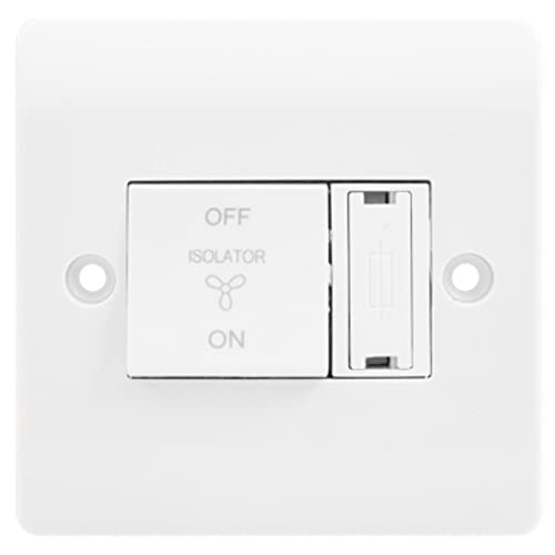 Click CMA3020 Mode 10A 3 pôles Interrupteur isolateur de Ventilateur d'extraction avec fusible 3A