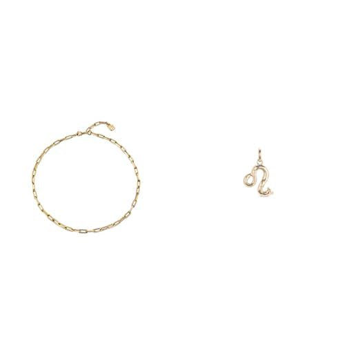 Cadena de Leo bañada en oro de 18k que no causa alergias ni pierde su brillo