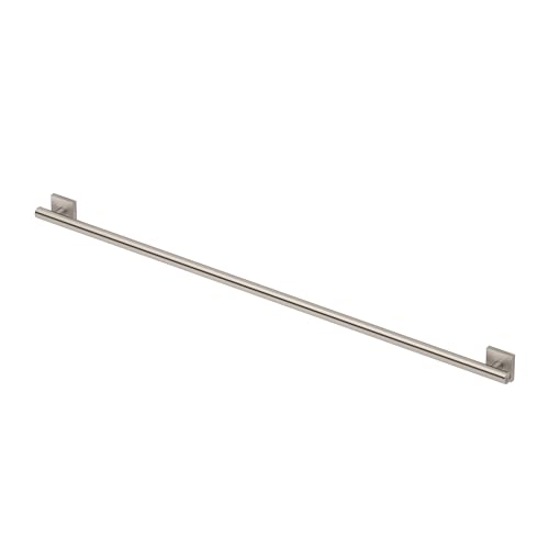 Image of Elevate 54 inch L Grab Bar, Satin Nickel