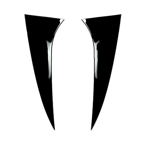 alerón Trasero Alerón Lateral para Ventana Trasera Coche Divisor Canard Embellecedor Kit Carrocería ABS Negro Brillante para Hyundai para IX35 2010-2017