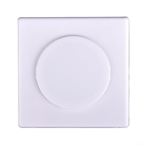Wandlochkanalabdeckung zum Verstecken von Rohren und Kabeln, PP-Design für Klimaanlagen und Sanitäranwendungen (weiß)