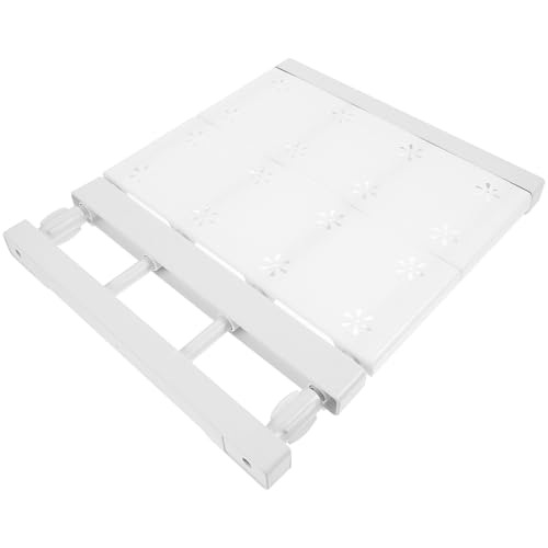 GARVALON Estante Extensible Ajustable para Armario y Ropero Separador de Estantes de Plástico y Acero al Carbono Tamaño 30-40 CM X 24 CM Organizador Práctico para Dormitorio y Cocina