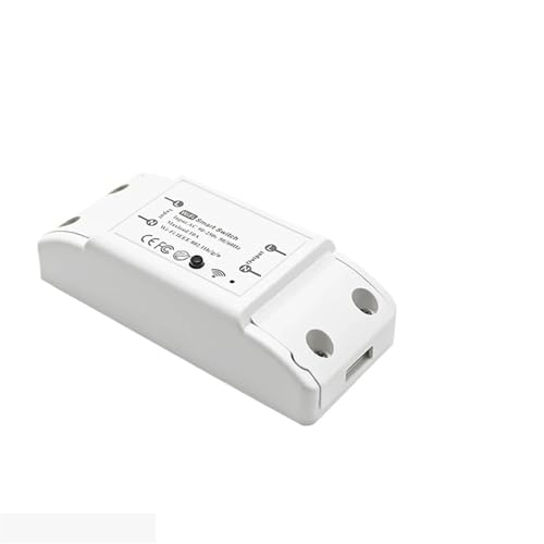 Recopilación de Google Home Min - solo los mejores. 47 JWBSTUIW EWeLink Mine WiFi 10A Interruptor Inteligente módulo Interruptor Remoto inalámbrico Alexa Google Home por aplicación eWeLink Control Remoto por Voz