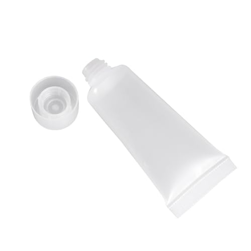 Beatifufu Flaconi Ricaricabili Da 10 Ml in Plastica Tubi Da Viaggio Perdite Barattoli Comprimibili Per Lozione Shampoo Gel Doccia