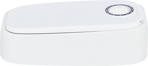Trixie 24371 Futterautomat TX1, für Kaninchen, 300 ml/13 × 7 × 24 cm, weiß