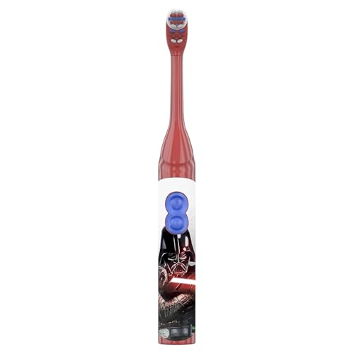 Oral-B Kid's Battery Power Toothbrush with Timer Featuring Disney's Star Wars Characters, Red, Pack of 3, Chewbacca, Darth Vader, and BB-8 - image 6