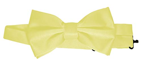 Bow-Tie is 2 1/2’’ Wide. Fits neck up to 20