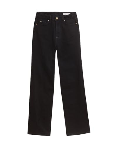 Image of Marks & Spencer Wide Leg High Waisted Jeans