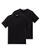 Produktbild Schiesser 6er Pack American T-Shirt - Rundhals o. V-Neck - M-XXXL, Schwarz o. Weiss (Schwarz (Rundhals), L (Herstellergröße: 6))