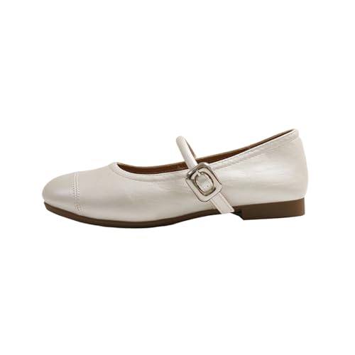 Mary Jane Shoes Women Flats - Women Dressy Ballet Flats - Ladies Round Toe Mary Jane Flats Shoes2