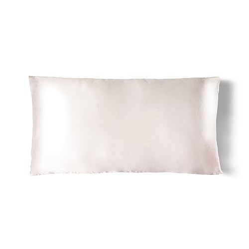 Lemon Lavender Luxe Satin Pillowcase 22" X 40" - Rosewater (King)