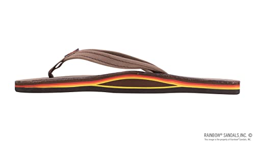 Image of Rainbow Sandals Women's Single Layer Leather Sandal Narrow Strap