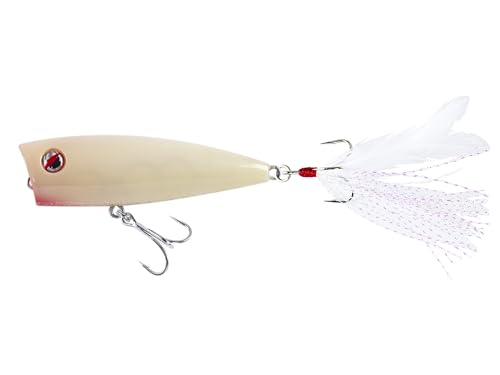 LITTMA Bass Fishing Topwater Popper Lures - Effective Top Water Lures for Bass Anglers - Durable Design for Catching Trophy Bass with High-Performance Popping Action
