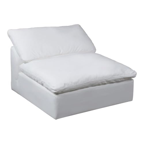 Sillón Plegable Tela Blanco