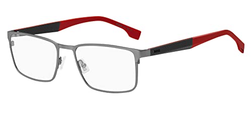 Lunettes de vue BOSS 1488 Ruthenium Red excellence des finitions métalliques homme 55mm