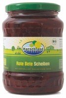 Marschland Rote Bete im Glas, Bio, 720ml (Abtropfgewicht - 430g)