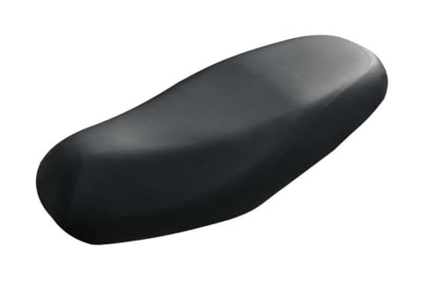 Funda para asiento motocicleta elástica de alta resistencia negra 3D