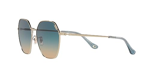 Coach Women's Hc7132 Hexagonal Sunglasses3