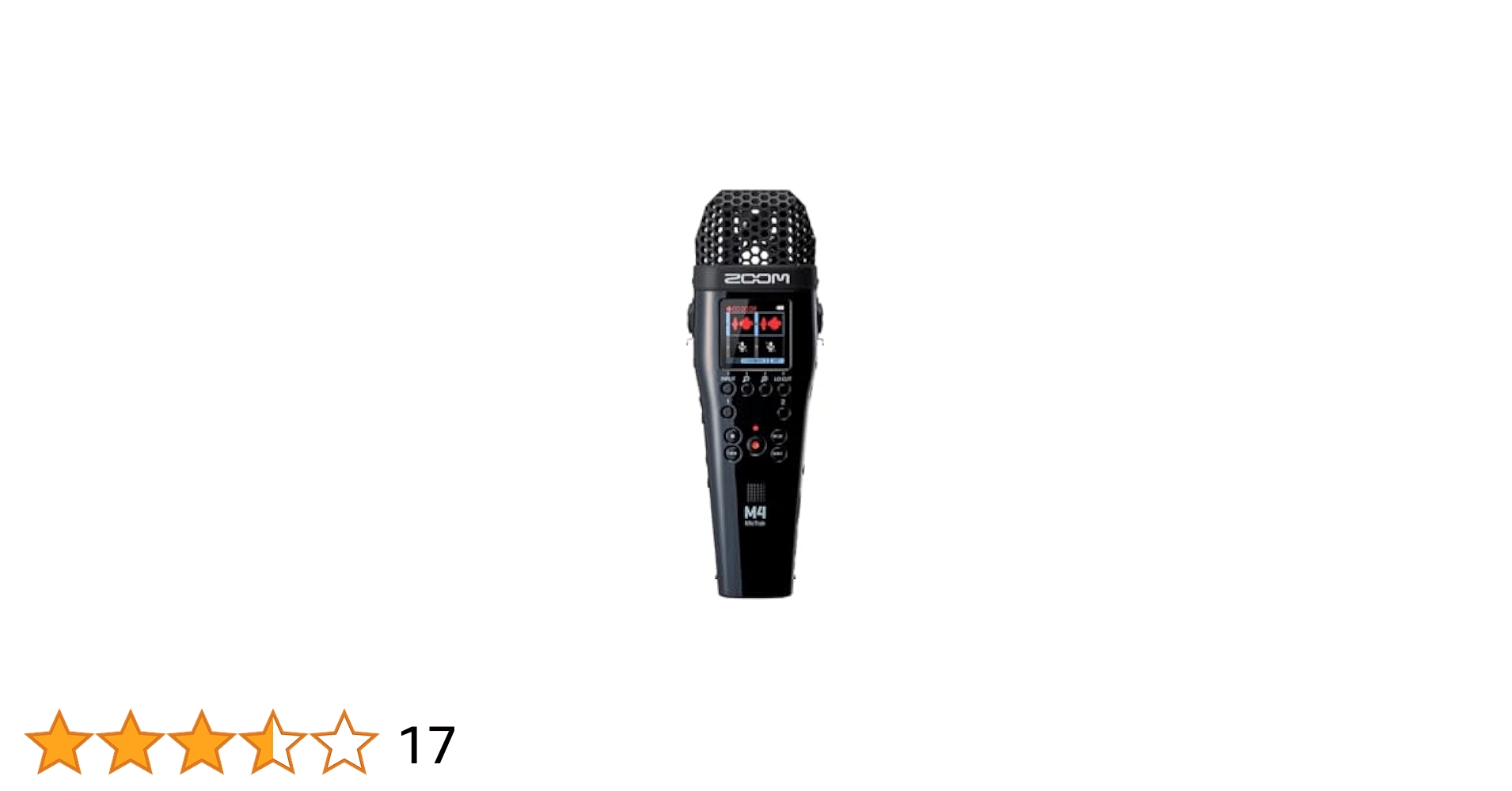 【ZOOM】M4 MicTrak 32bitフロート対応4トラックレコーダー M4 MicTrak Recorder | ZOOM