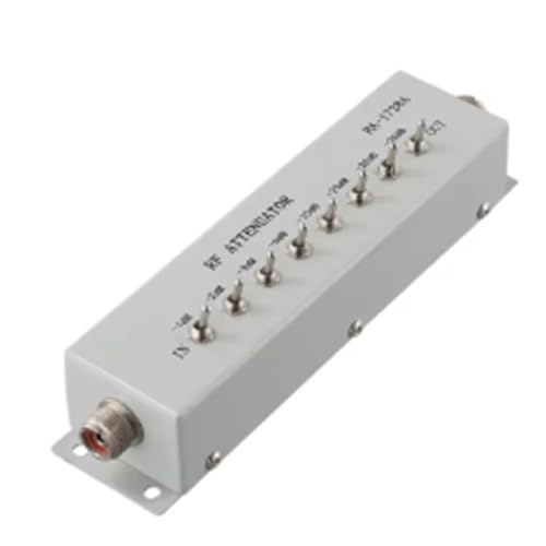 Atenuador variable Cenei de 0-82 dB para calibrar radioaficionados