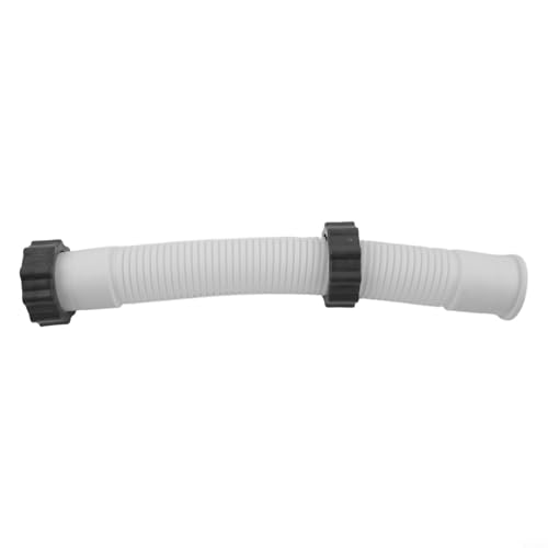 CashMuch Intex - Tuyau de raccordement de pompe à sable de 40,6 cm - Pièce de rechange pour système de filtre de piscine de 3,8 cm de diamètre