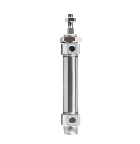 Cilindro neumático CDM2KB de acero inoxidable y vástago hexagonal 2