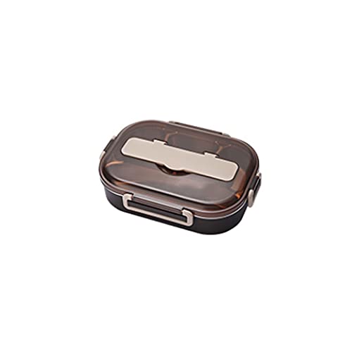 ETZRYSYB Lonchera portátil y duradera, adecuada para coche, hogar, escuela, oficina, tamaño: 25,5 x 18,5 x 6,5 cm, negro y azul (Schwarz)