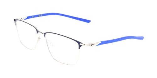 NIKE Lunettes de Vue 6066 N en métal argenté assurant confort et légèreté au bureau