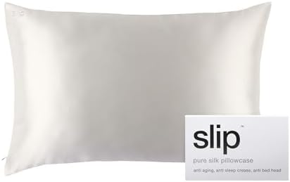 Slip Silk Queen Pillowcase, White | 100% Pure 22 Momme Mulberry Silk