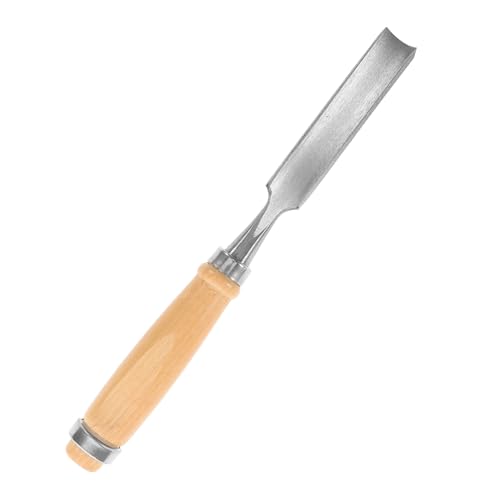 Holibanna 1 Pz. scalpello a mano falegnameria utensili scalpello curvo artigianale per la lavorazione del legno scultoreo per la lavorazione del legno Bambù