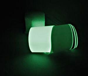 Rouleau de ceinture de sécurité 25x1 mm PSP TAPES Glow Strip ruban