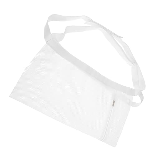 HORIALENCE Schuhpflegetasche Sneaker Trockner Netztasche Schuhe Wäschesack Wäschezubehör Wäschewaschbeutel Schuhwaschbeutel Schuhe Waschmaschinentasche Schuhputztasche Schuhwaschbeutel Weiß