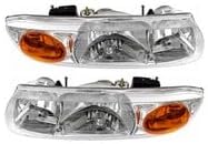 #US Replacement Part for Pair Headlights For Saturn Sl Sedan 1.9L 2000 2001 2002 By Gm2502206 Gm2503206#lightoto13915