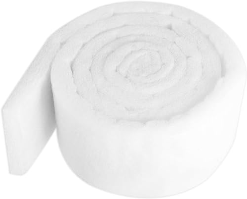 Esponja filtrante para acuario, 2 m de amortiguador filtrante para acuario, amortiguador filtrante bioquímico engrosado, espuma filtrante para acuario de estanque