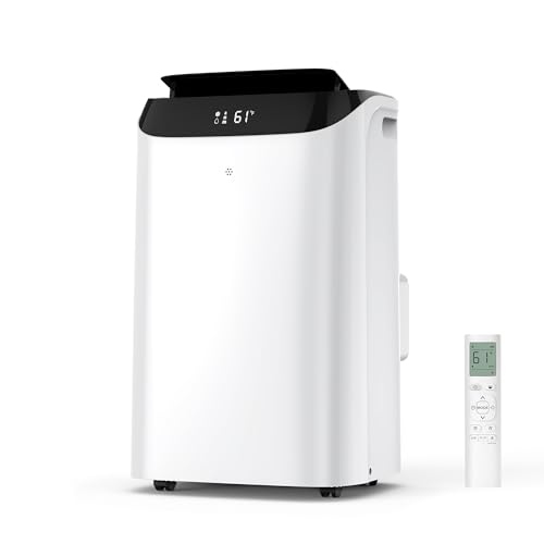 14000 BTU Portable Air Conditioners,Cooling,Fan,Dehumidification,Sleep Mode for Large Rooms up