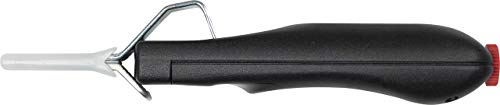 Wiha Herramienta pelacable con cuchilla de Arrastre autogirable para Cables redondos 165 mm (44619), Black - Image 3