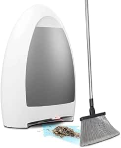 Aspiradora automática, recipiente con cable de 1000 W con sensores automáticos, caja de polvo grande de 3.6 L para limpieza de pelo de mascotas, suciedad y alimentos