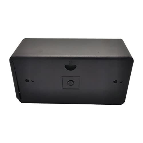 Tourking Auto Flip Clock Classic Retro Vintage Clock Digital Flip Down Clock Digital Number Alarm Clock Desk Clock Shelf Clock For Office Home Decoration (Black) #TOP4