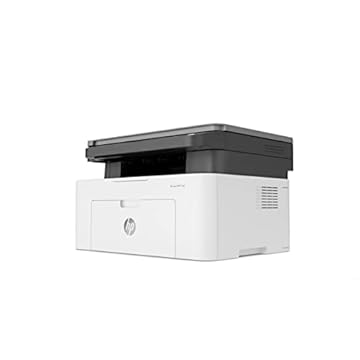 HP 4ZB83A#BGJ, Impressora Multifuncional Laser Monocromática 110 , M135W, Branca/Preta
