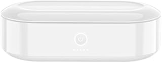 MANKIW Ultrasonic Cleaner Jewelry Cleaner with 280ml Stainless Steel Tank for Eye Glasses Watches Earrings Ring Necklaces Coins Razors(White)